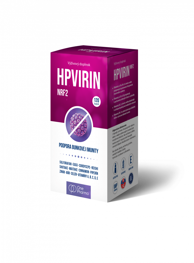 E-shop OnePharma HPVIRIN cps 1x120 - "Podpora bunkovej imunity"