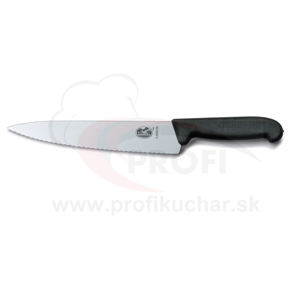 E-shop VICTORINOX Kuchársky nôž Victorinox so zúbkovanou čepeľou 25 cm 5.2033.25