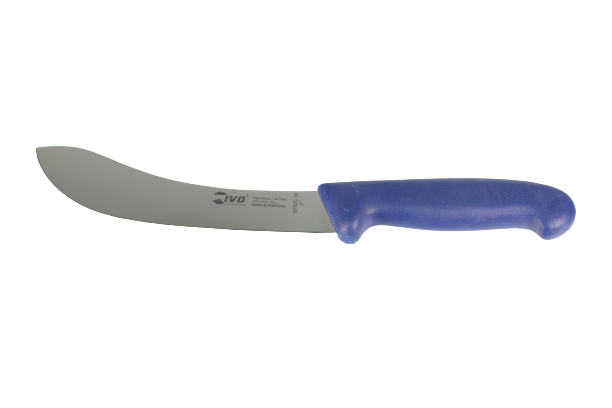 IVO Mäsiarsky nôž na sťahovanie kože IVO 18 cm - modrý 97020.18.07