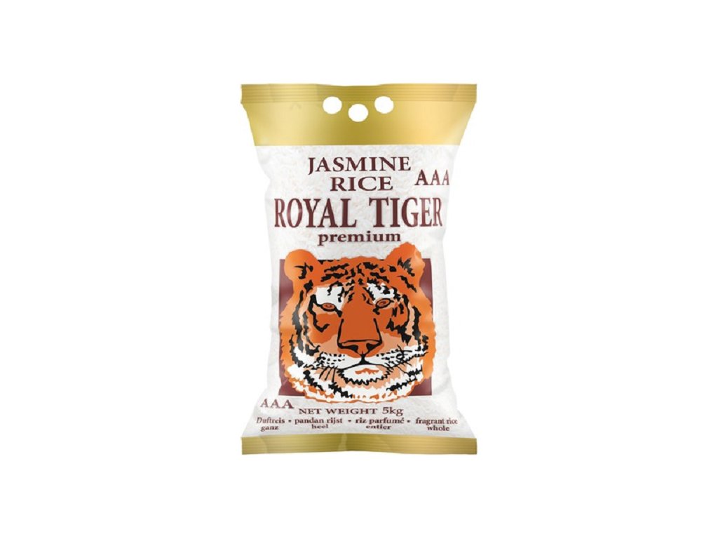 E-shop Jazmínová ryža Royal Tiger 5 kg
