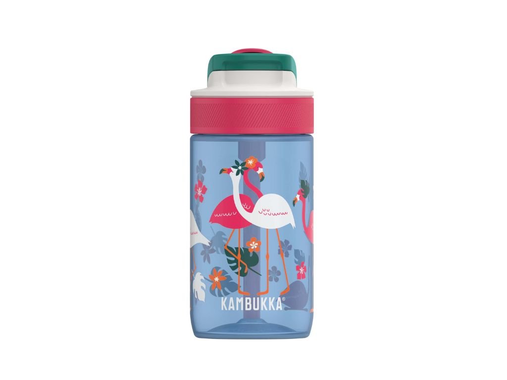 E-shop Kambukka Zdravá fľaša pre deti Lagoon 400 ml - Blue Flamingo