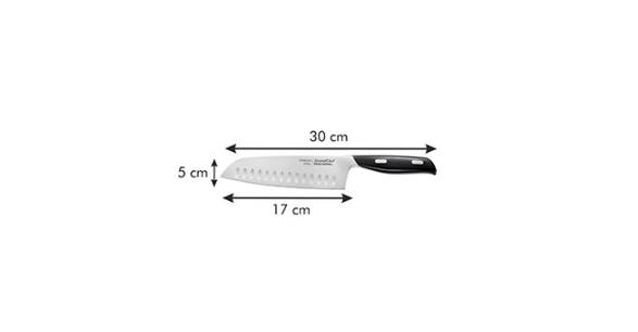 Obrázok TESCOMA Nôž Santoku GrandCHEF 17 cm (884620.00)