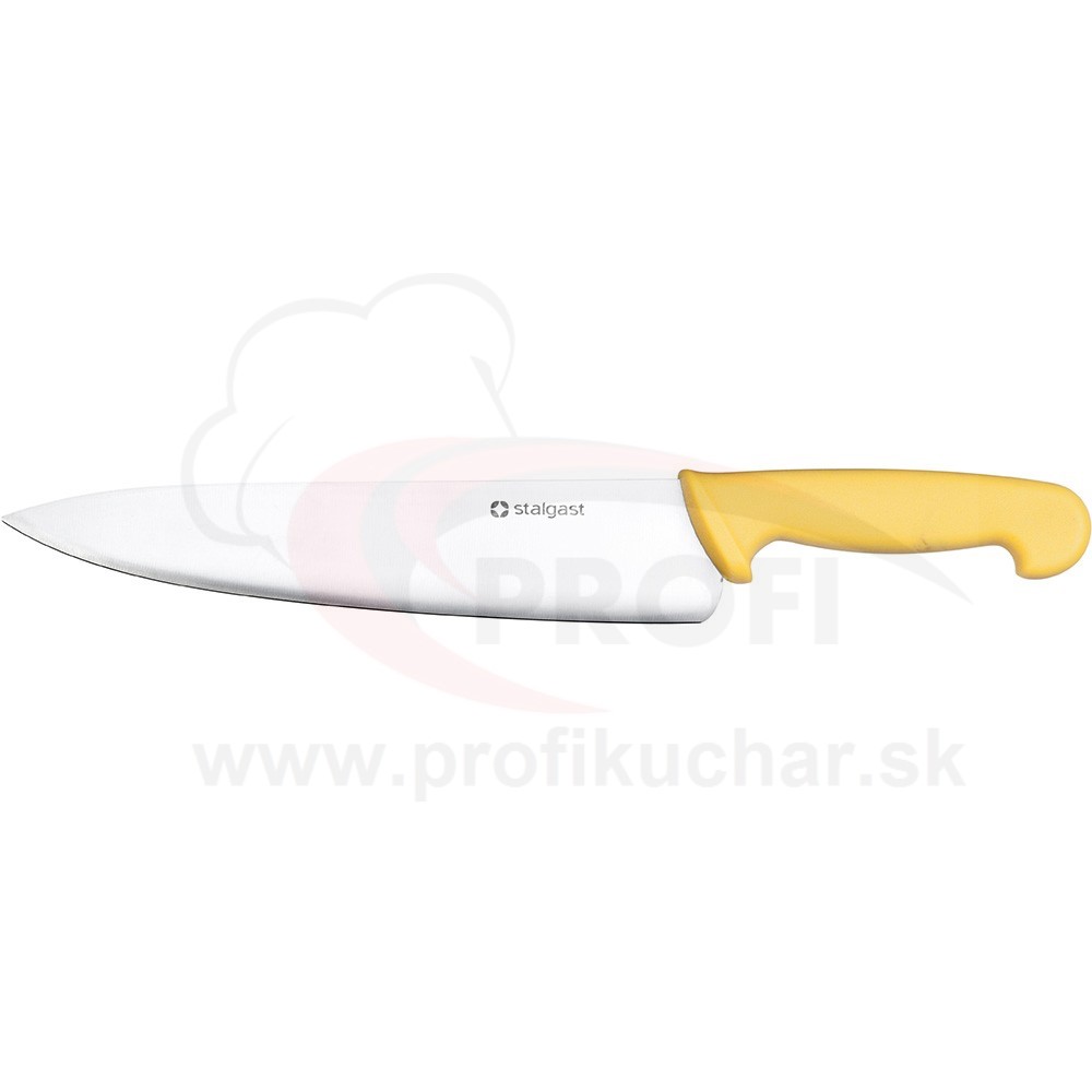 E-shop STALGAST HACCP-Nôž, žltý, 25cm