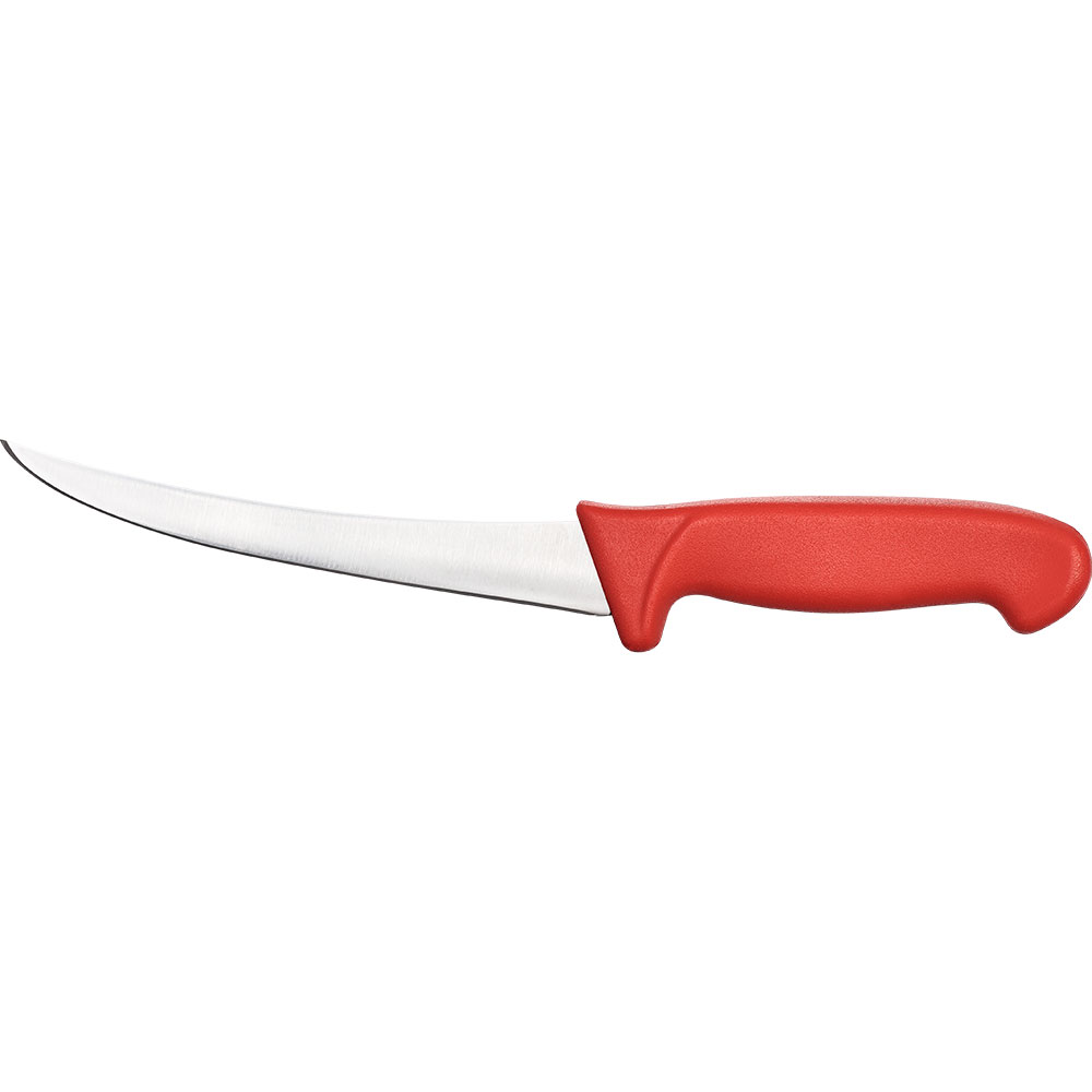 E-shop STALGAST HACCP-Vykosťovací nôž, červený, 15cm
