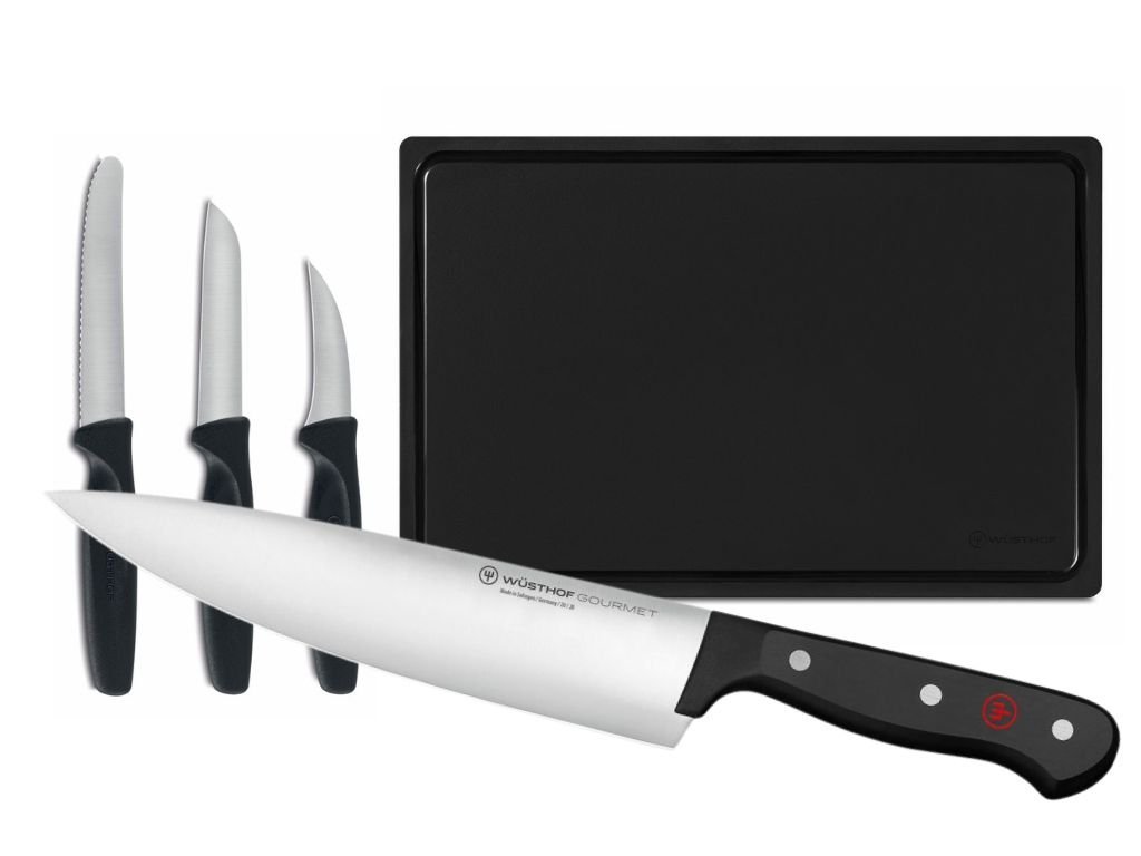 E-shop Wüsthof súprava na krájanie s kuchárskym nožom Gourmet