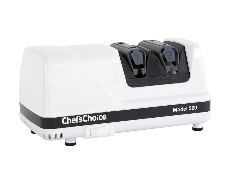 E-shop ChefsChoice elektrická brúska na nože CC-320 2-stupňová - biela