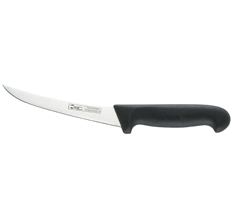 IVO Vykosťovací nôž IVO 15 cm - čierny semi flex