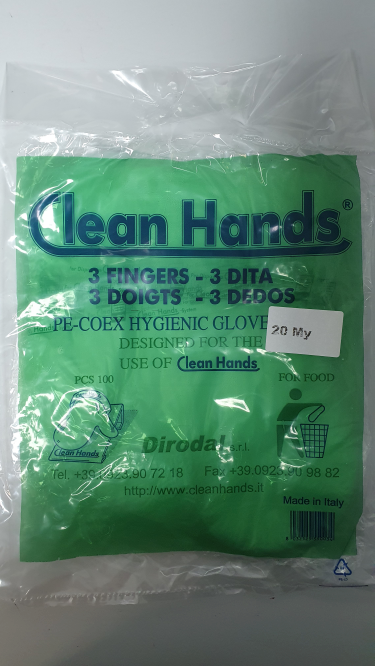 E-shop CLEAN HANDS Hygienická rukavica Clean Hands - náhradné 100 ks
