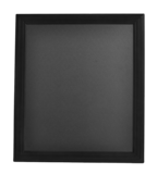 SECURIT Nástenná popisovacia tabuľa UNIVERSAL, čierny rám 40x50