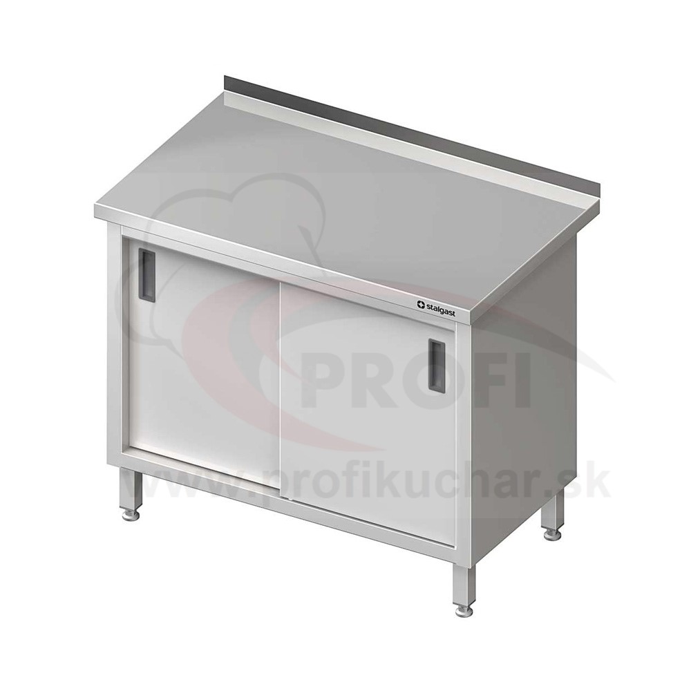 E-shop STALGAST Pracovný stôl krytovaný STALGAST® 1500x700