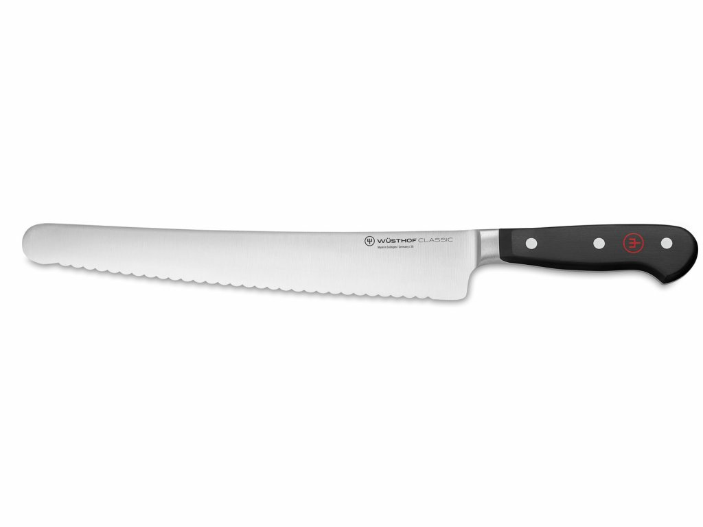 E-shop WÜSTHOF Zúbkovaný nôž na krájanie Wüsthof CLASSIC vrúbkovaný 26 cm 4532