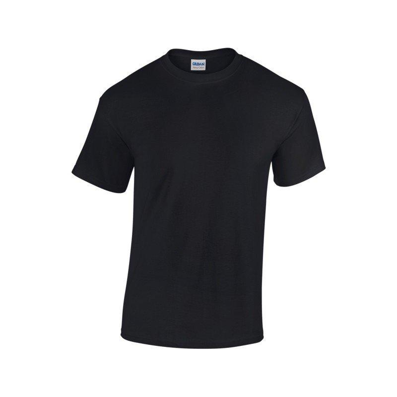 B&C Kuchárske tričko B&C BIG BOY - čierne (veľkosti 3XL až 5XL) 5XL