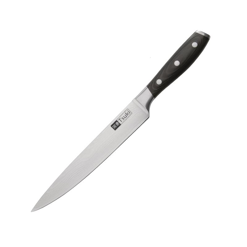 E-shop Tsuki nárezový nôž z damaškovej ocele 20,5 cm