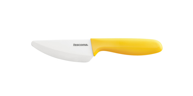 Tescoma nôž s keramickou čepeľou VITAMINO 9 cm žltá