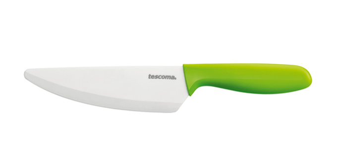 Tescoma nôž s keramickou čepeľou VITAMINO 15 cm zelená