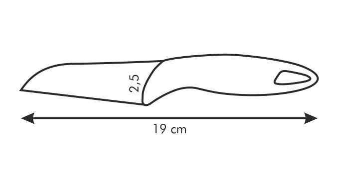 Obrázok Nôž praktický PRESTO 8 cm