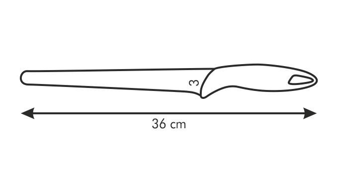 Obrázok Nôž na šunku PRESTO 24 cm