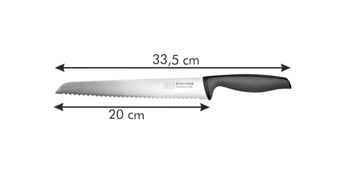 Obrázok Nôž na chlieb PRECIOSO 20 cm