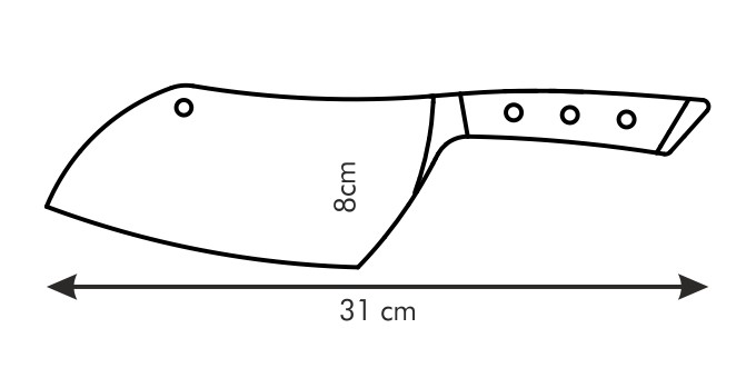 Obrázok Tescoma sekáčik AZZA 17cm (884544.00)