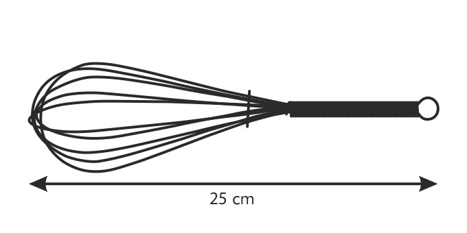 Obrázok Šľahacia metla DELÍCIA 25 cm