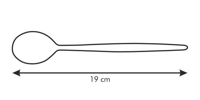 Obrázok Čajová lyžička dlhá PRAKTIK, 3 ks