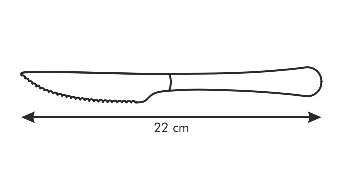 Obrázok Steakový nôž CLASSIC, 2 ks