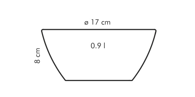 Obrázok Miska CREMA ø 17 cm