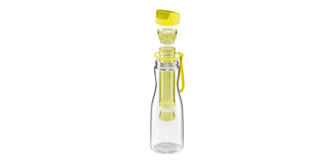 E-shop Tescoma fľaša na nápoje s vylúhovaním PURITY 0.7 l, žltá