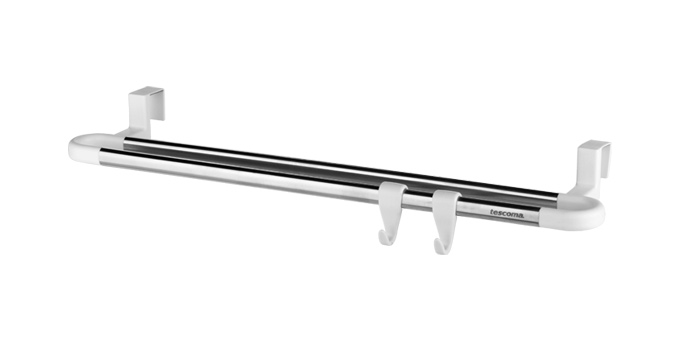 E-shop Tescoma dvojradová závesná lišta OCTOPUS 45 cm, 2 háčiky