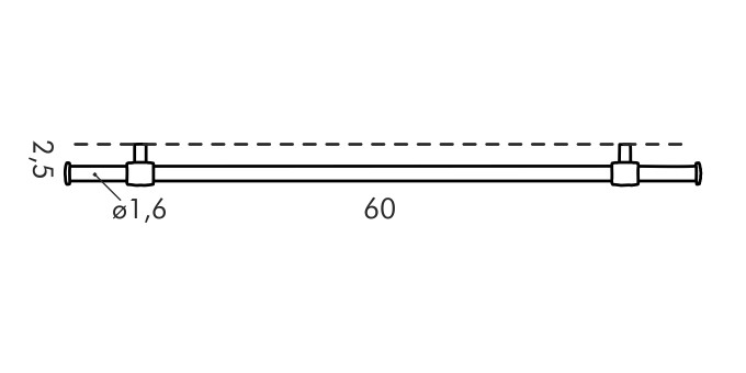 Obrázok Tescoma Závesná tyč MONTI 60 cm (900092.00)