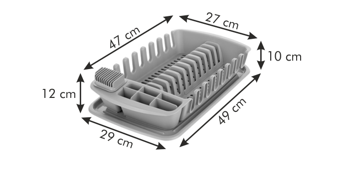 Obrázok Tescoma Odkvapkávač s podnosom CLEAN KIT, 