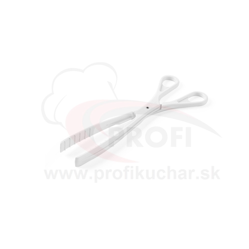 E-shop HENDI Kliešte na šalát Hendi 29 cm / biele