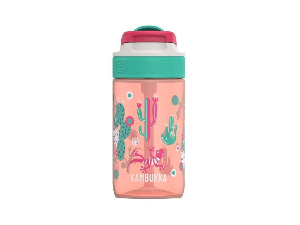 E-shop Kambukka Zdravá fľaša pre deti Lagoon 400 ml - Cactus Gekko