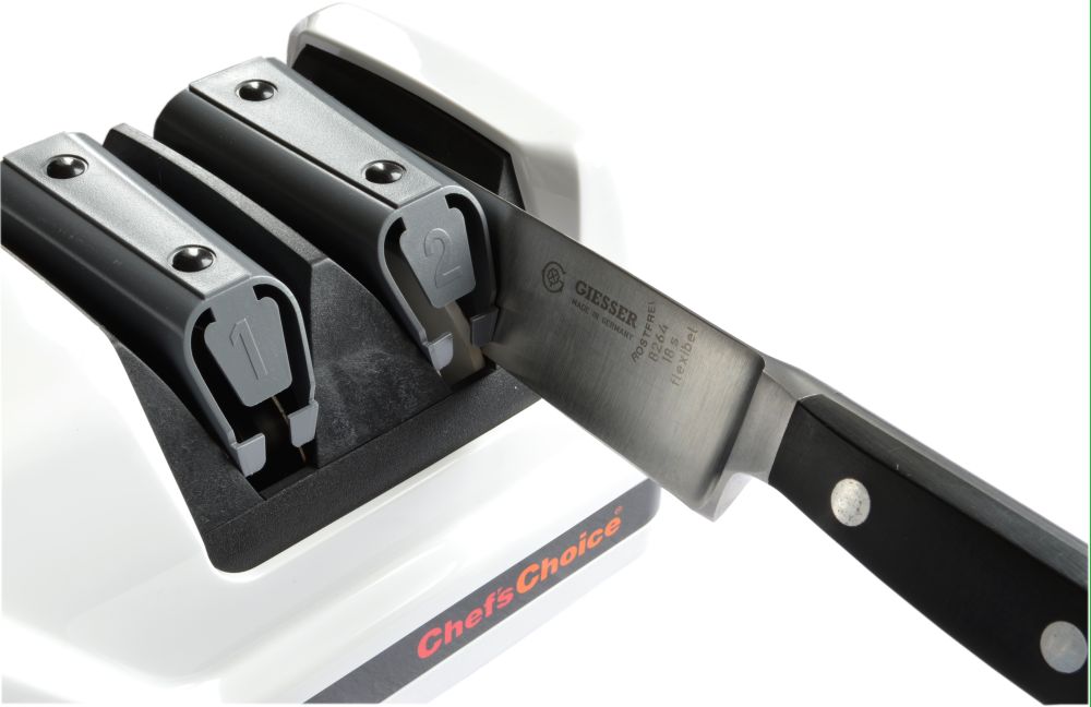 ChefsChoice elektrická brúska na nože CC-320 2-stupňová - biela_detail