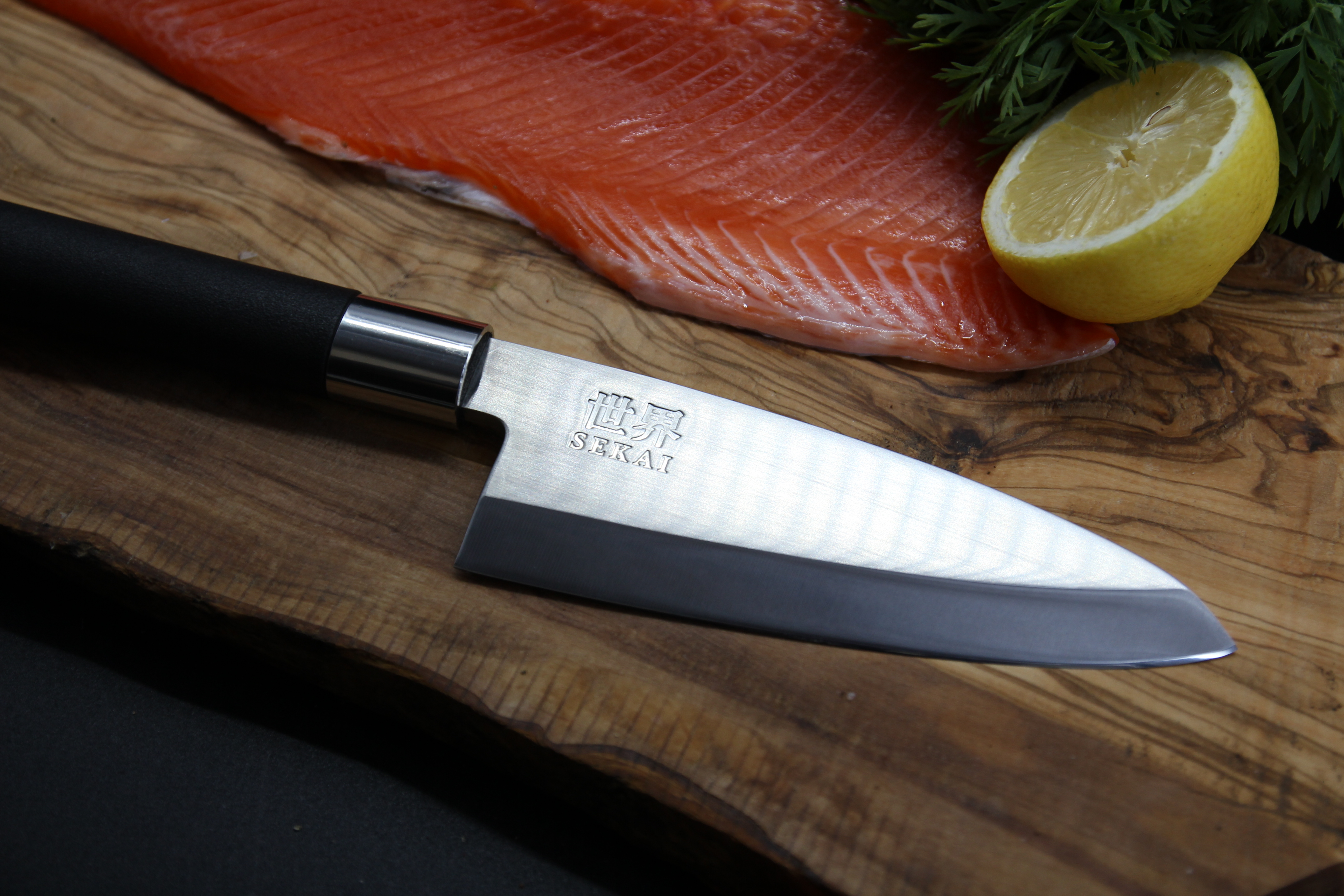 Japonský nôž IVO Deba - SEKAI - 15cm_čepeľ noža